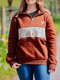 Load image into Gallery viewer, Willow Quarter Zip- Brown