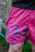 Load image into Gallery viewer, Grain Rugby Shorts- Pink and Purple