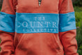 Load image into Gallery viewer, Hartpury Quarter Zip Sweatshirt- CORAL
