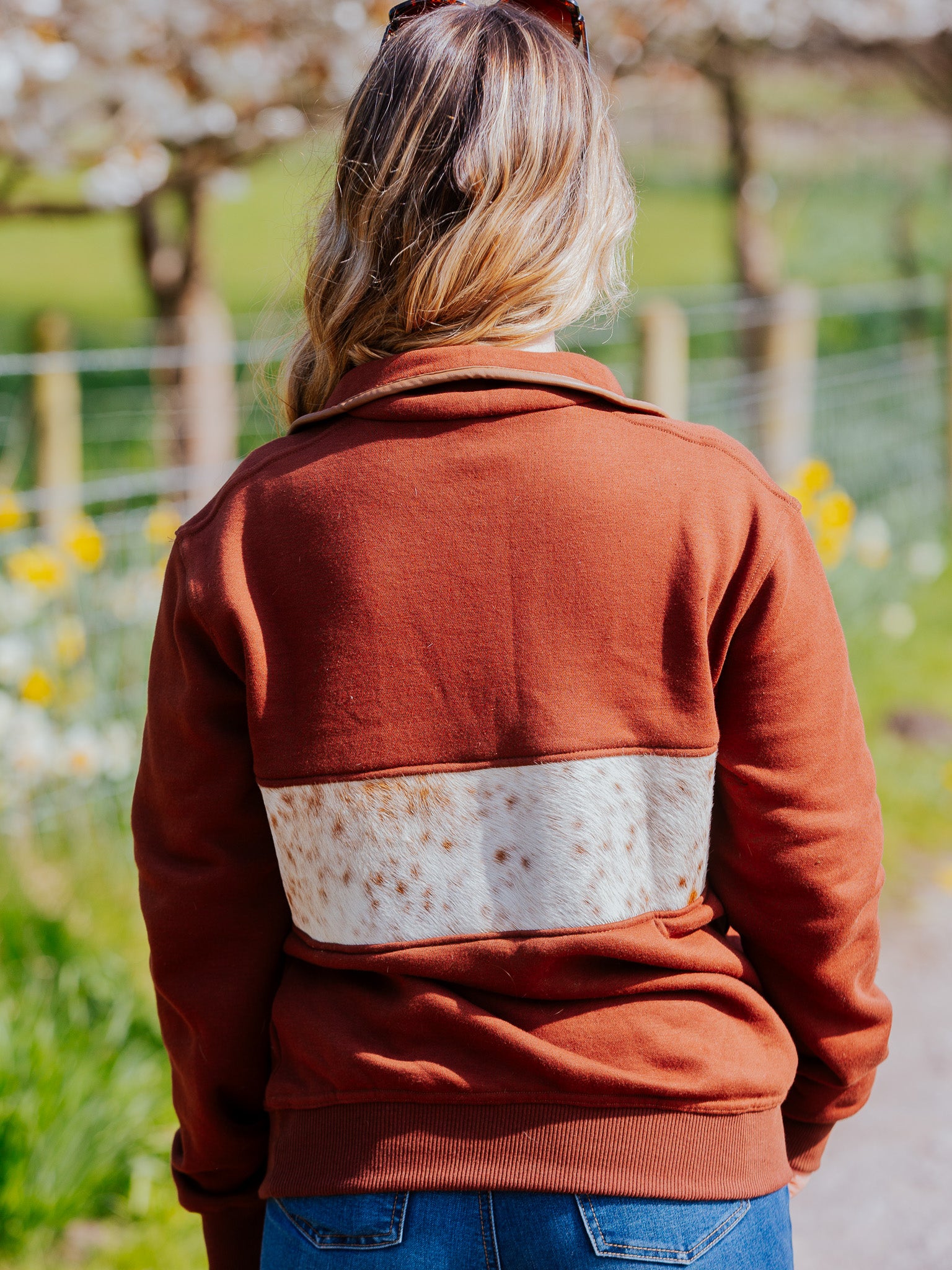 Willow Quarter Zip- Brown