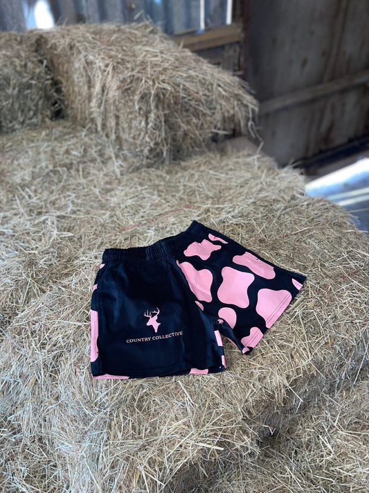 Harper Shorts- Pink and Black