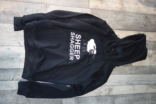 BLACK SLOGAN HOODIES- SAMPLE SALE